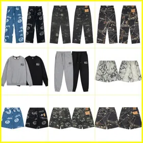 Stussy Fashion Printed Jeans-4953  